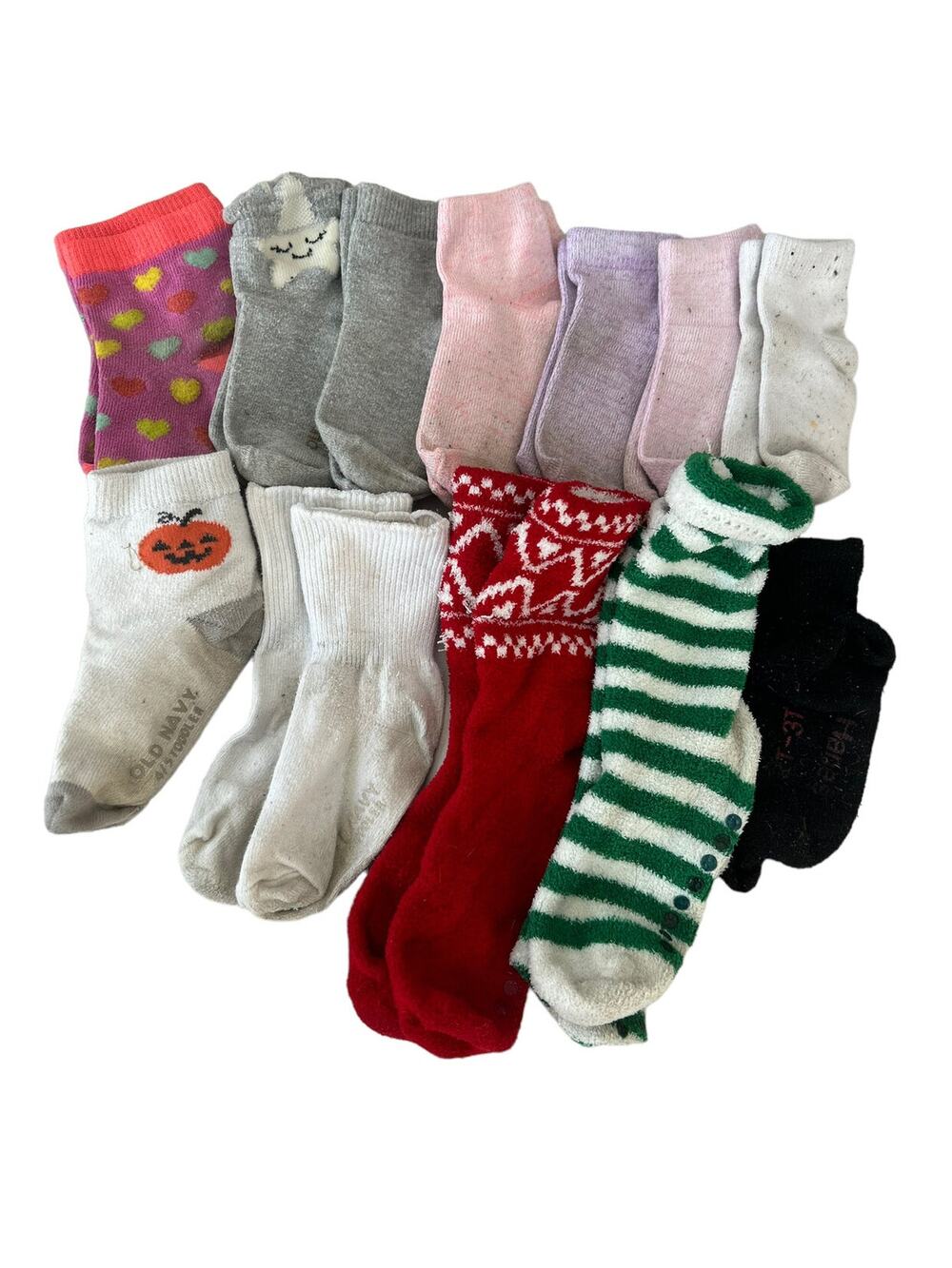 old navy and hanes girls Socks Bundle